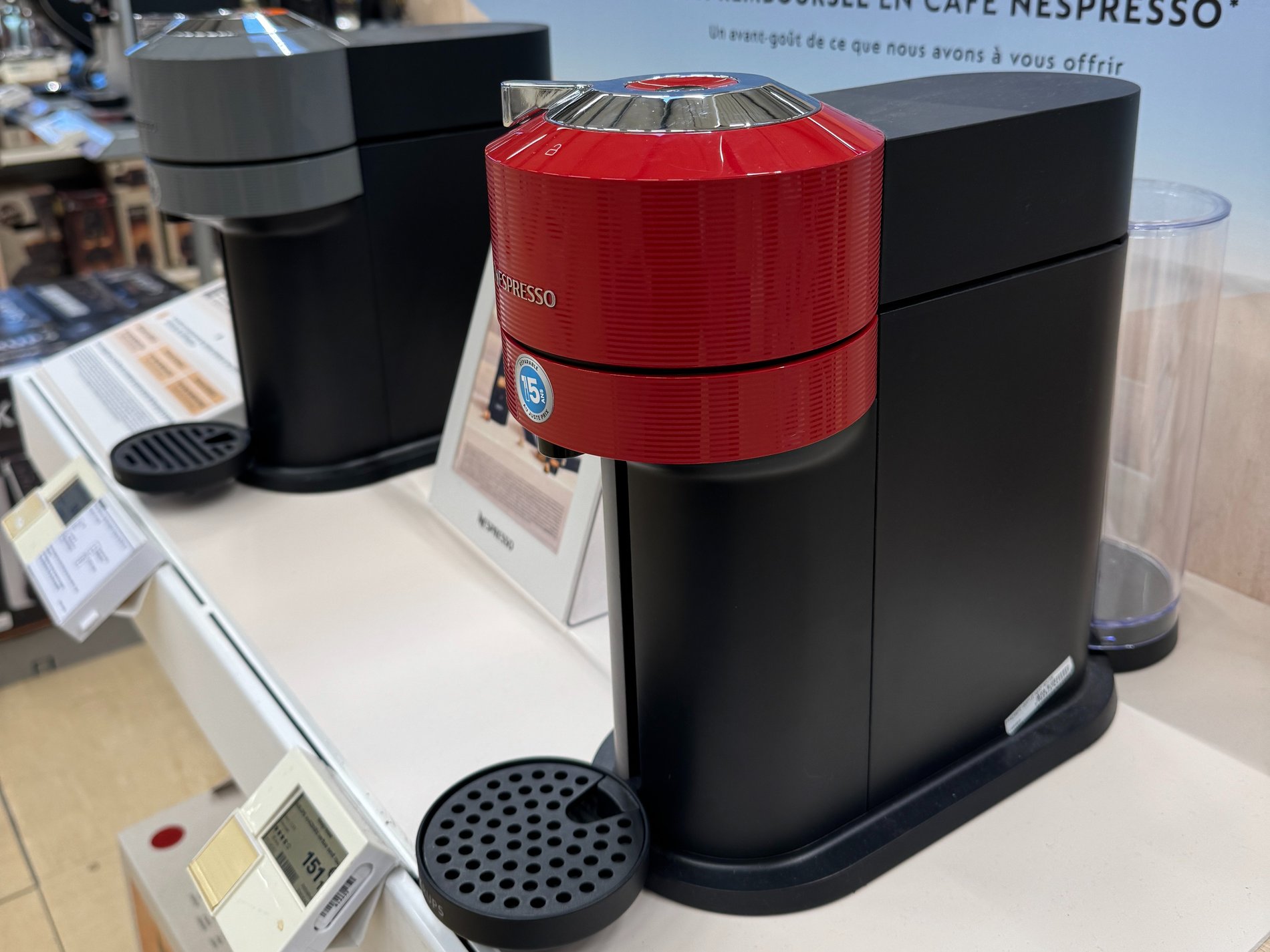 Nespresso, Boulanger, montévrain, café