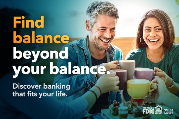 Text: find balance beyond your balance.