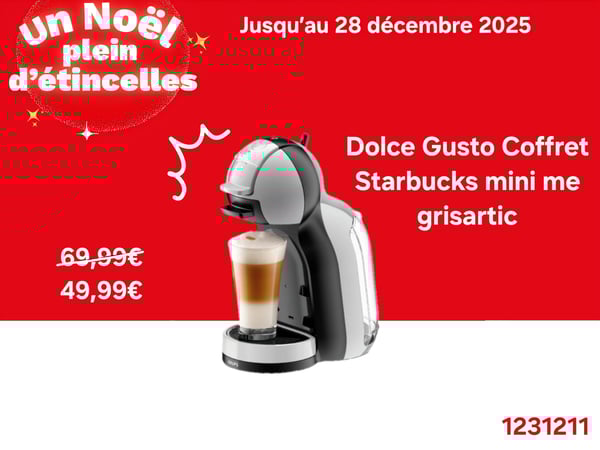 Dolce Gusto Coffret Starbucks