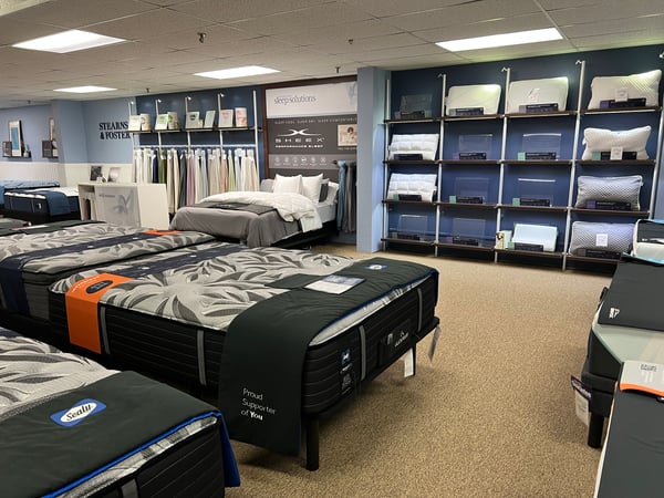 Tempurpedic at Slumberland Furniture Store in Eveleth,  MN