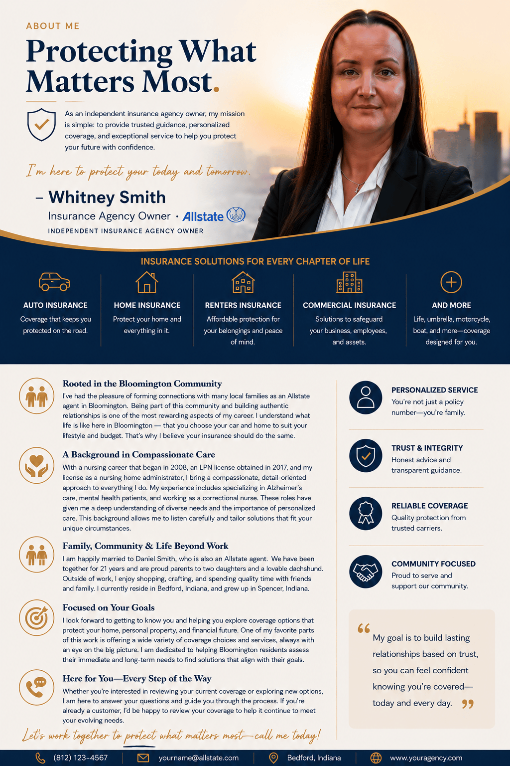 Whitney Smith- Agency Owner Biography