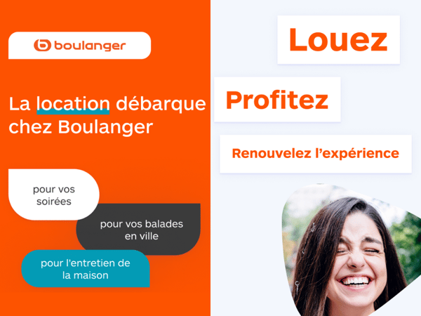La location est disponible dans votre magasin Boulanger Nancy - Fléville !