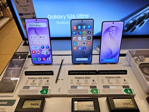 Galaxy S26 Ultra à Boulanger La Rochelle Angoulins