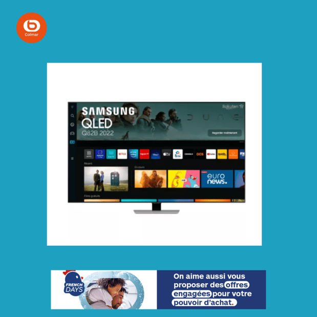 TV QLed Samsung Q55Q82B 2022