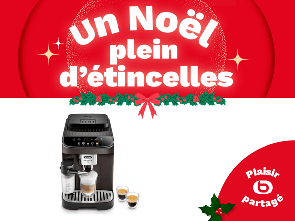 Expresso Broyeur DELONGHI Magnifica Evo ECAM293.61.BW My Latte marron