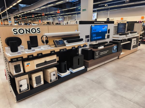 barre de son et caisson de basse enceinte sonos Bose boulanger anglet