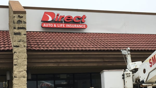 Direct Auto Insurance storefront located at  1716 North Locust Ave, Lawrenceburg