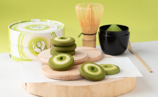 上品な甘さとサクッとした食感が魅力の「京ばあむサブレ」