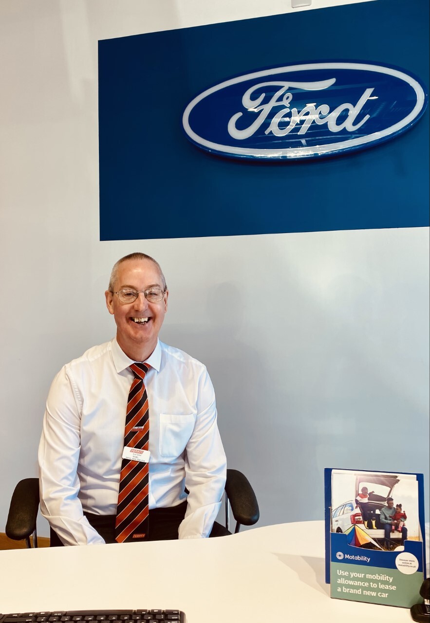 This is our Motability specialist Nigel Evans
