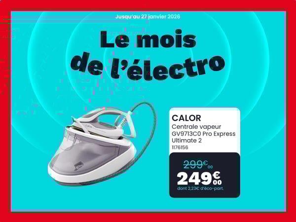 Centrale vapeur CALOR GV9713C0 Pro Express Ultimate 2