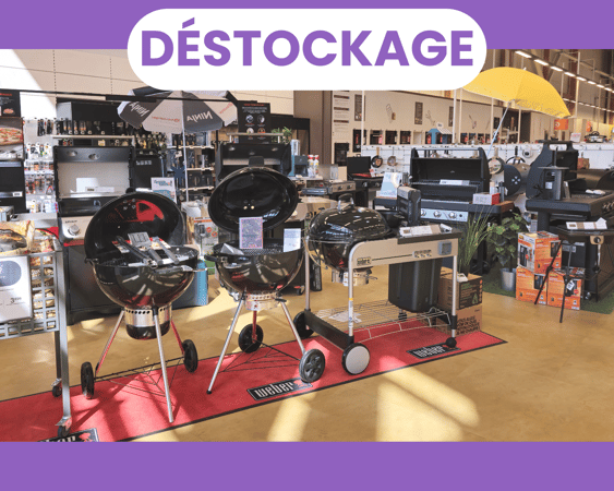 Déstockage des barbecues en exposition chez Boulanger Chambéry à partir du 15 août
