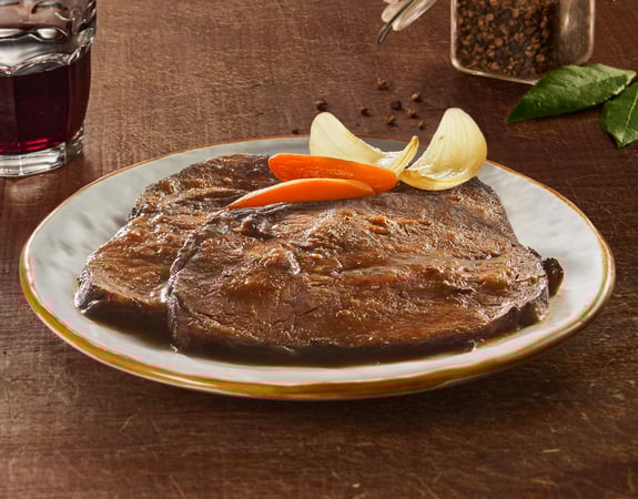 Brasato di manzo al Merlot