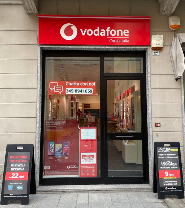 Vodafone Store | Corso Italia Novara
