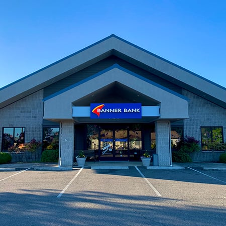 Banner Bank branch in Sutherlin, Oregon