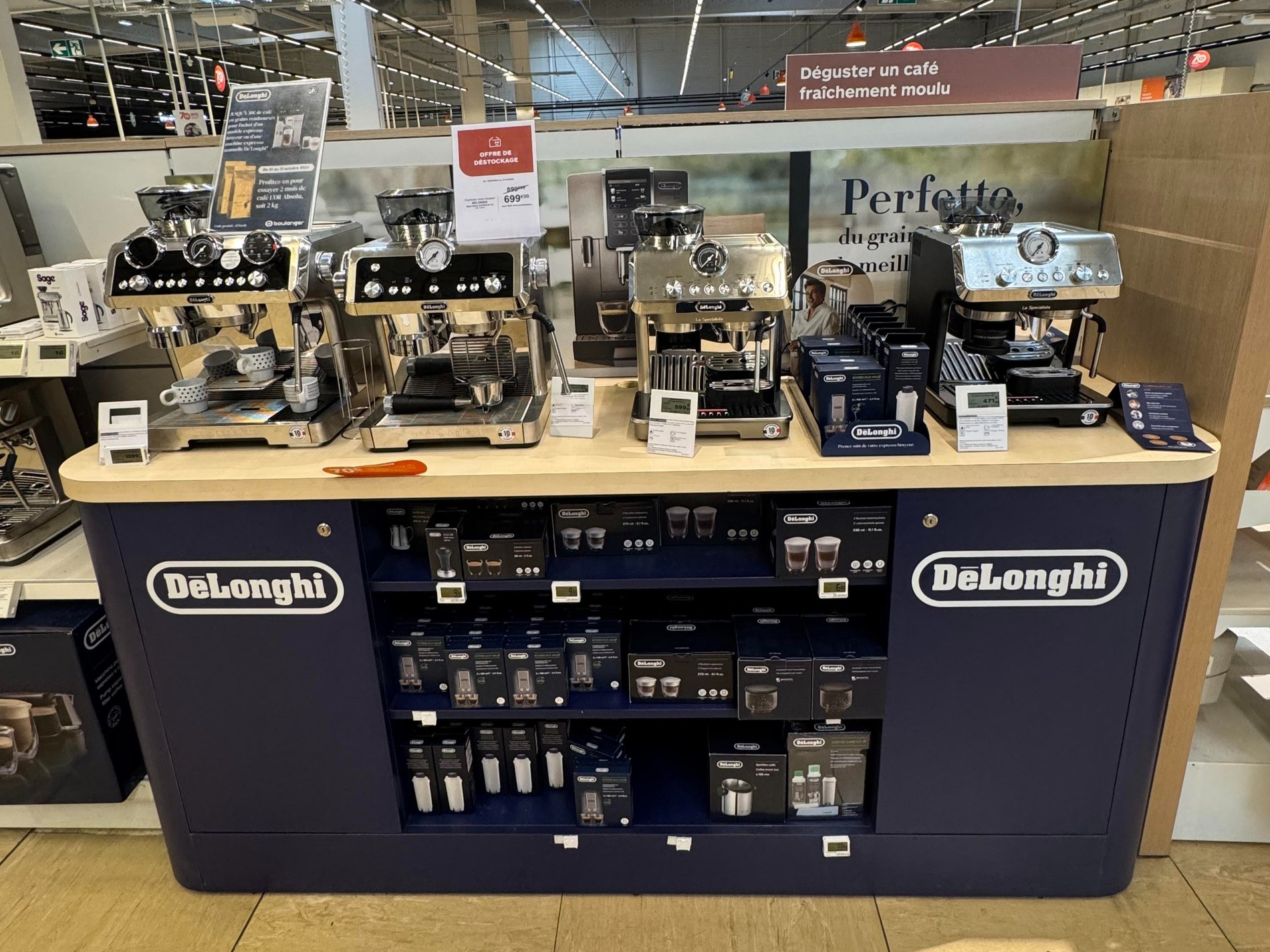 L'univers Delonghi Magasin Boulanger Aubière