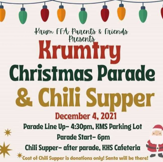 Join us at the Christmas Krumtry Parade!