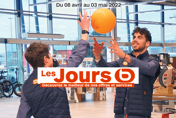 Les jours B arrivent dans votre magasin Boulanger Dijon Toison d'Or du 08 avril au 03 mai 2022