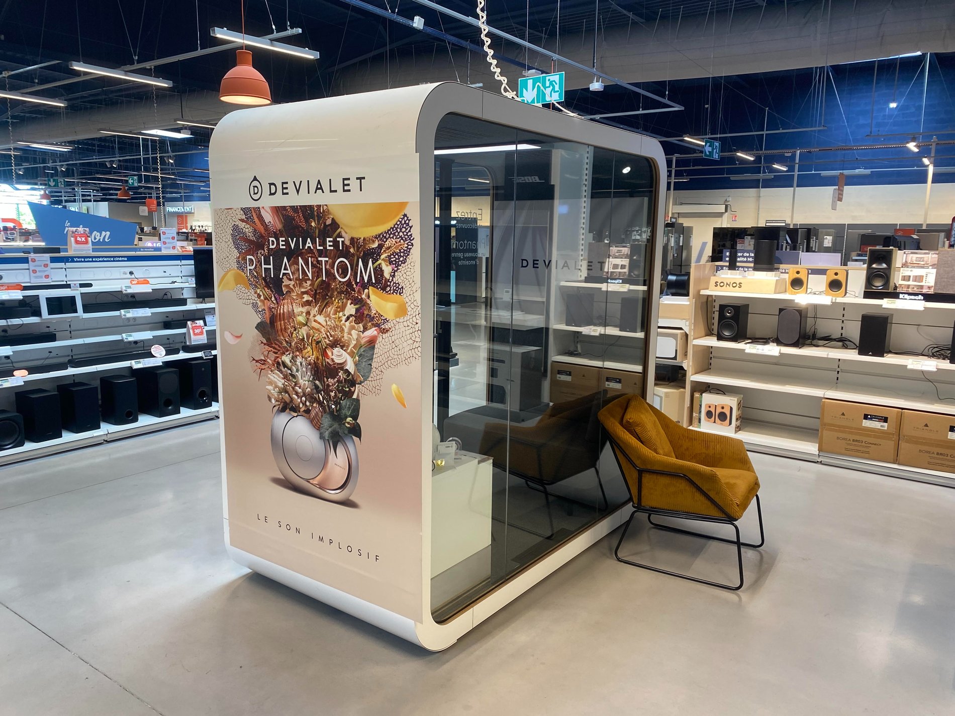 Cabine Devialet de votre magasin Boulanger Vendenheim - Reichstett !