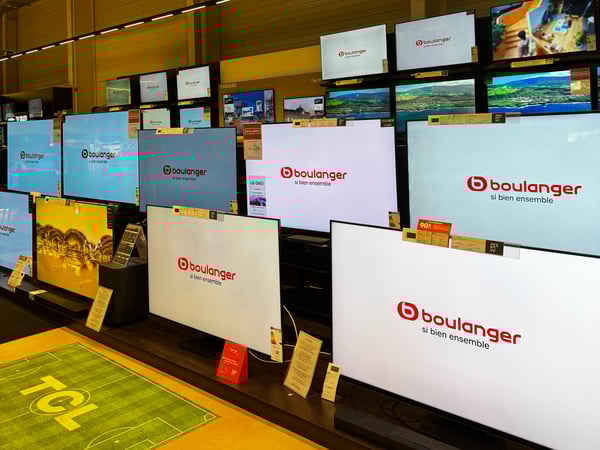 téléviseurs samsung lg sony philips hisense tcl led qled oled