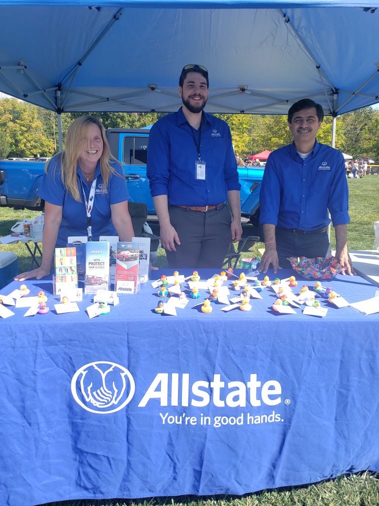 Allstate Team at 28th Moore Township Car Show