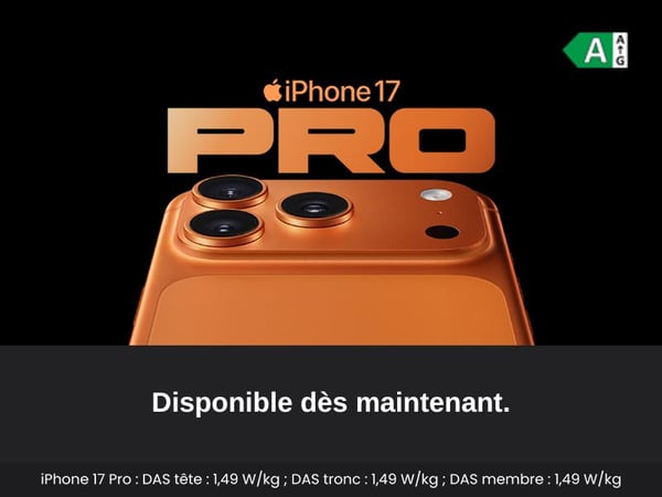iPhone 17 pro de Boulanger Châlons en Champagne