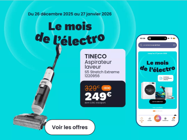 le mois de l'aspirateur et du nettoyeur dans votre Boulanger Chambéry !