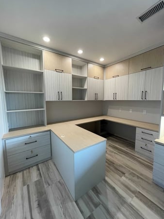 Custom built and locally made home office