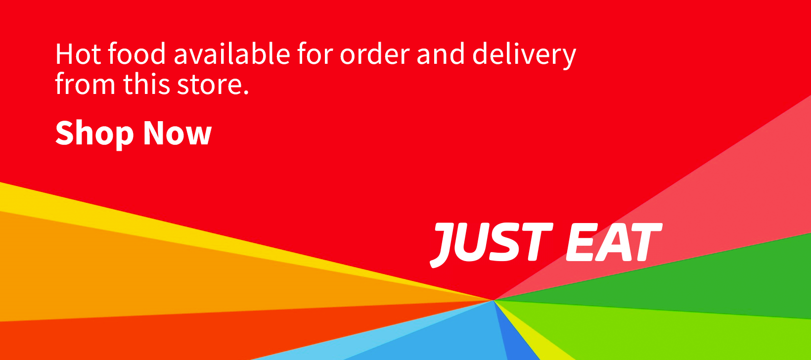 Just Eat Banner