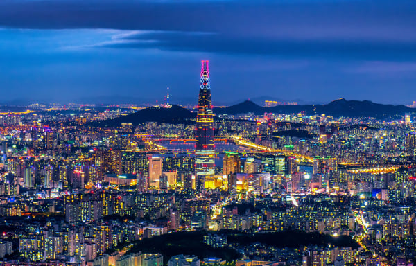 ソウルの夜景