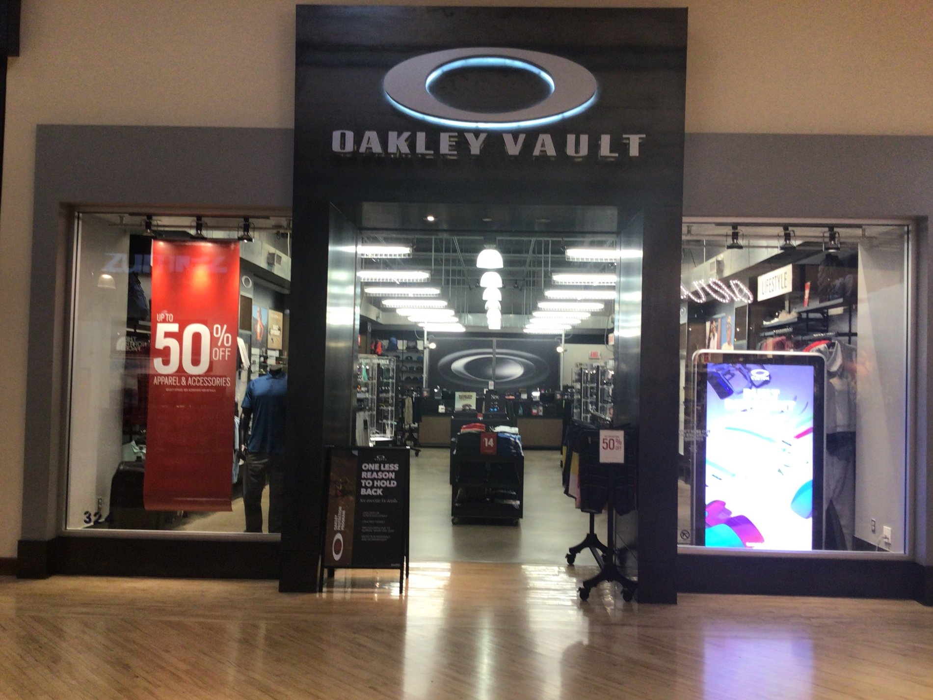 Oakley Vault, 80 Premium Outlet Blvd Merrimack, NH