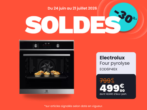 Four encastrable ELECTROLUX EOD6P46X  en promotion dans votre magasin boulanger lille