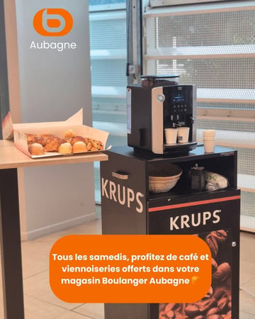 🥐 Vos samedis commencent mieux chez Boulanger Aubagne !