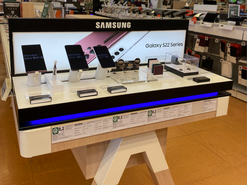 Ilot Samsung, smartphone, nouveauté - Boulanger Troyes