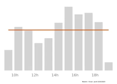 Voir le trafic sur Google maps https://maps.google.com/maps?cid=15560522260989904937
