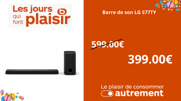 Barre de son LG S77TY