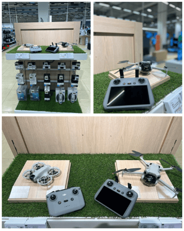 Les drones DJI sont enfin la !