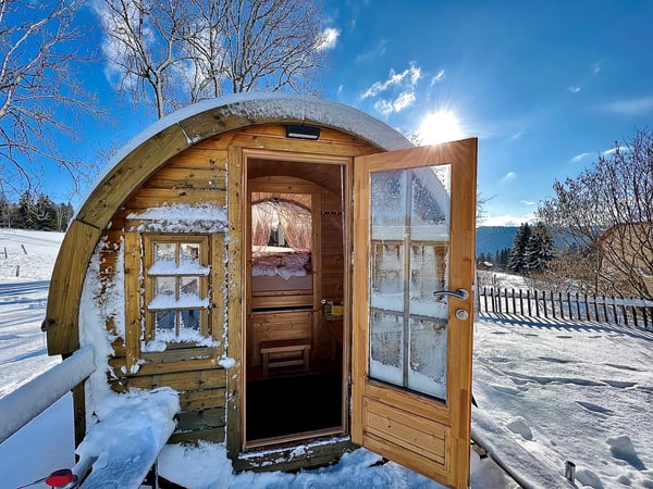 Habitation insolite en hivers