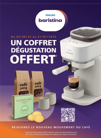 Philips, Baristina, café, expresso, Broyeur