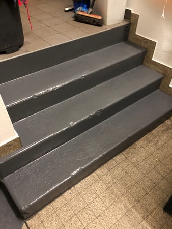 Rénovation peinture escalier