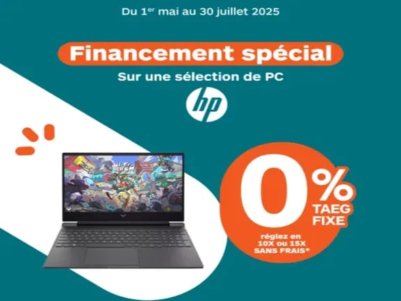 💥 PC HP en 10x ou 15x sans frais chez Boulanger  Le MANS !