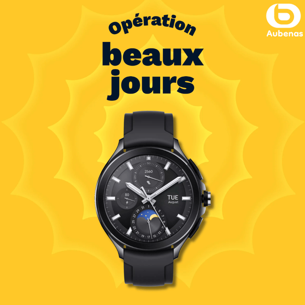 Montre connectée XIAOMI Mi Watch 2 Pro Noir