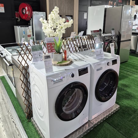 Espace gros électroménager, appareils presque neufs, reconditionnés, lave linge, sèche linge, lave vaisselle