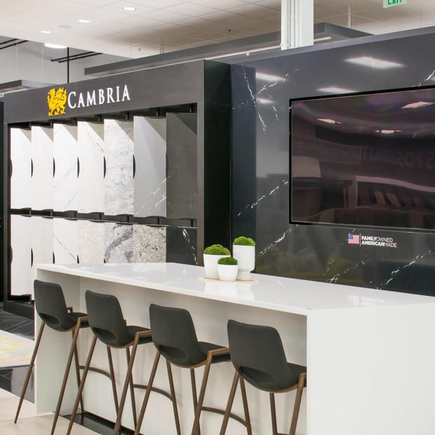 Cambria Showroom at NFM - Des Moines