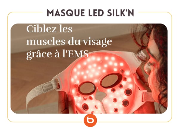 Masque LED Silk’n EMS Face Mask anti-âge avec technologie EMS et lumière LED présenté chez Boulanger Creil – Saint-Maximin