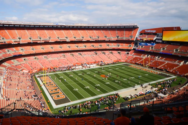 Parking for the Cleveland Browns Stadium