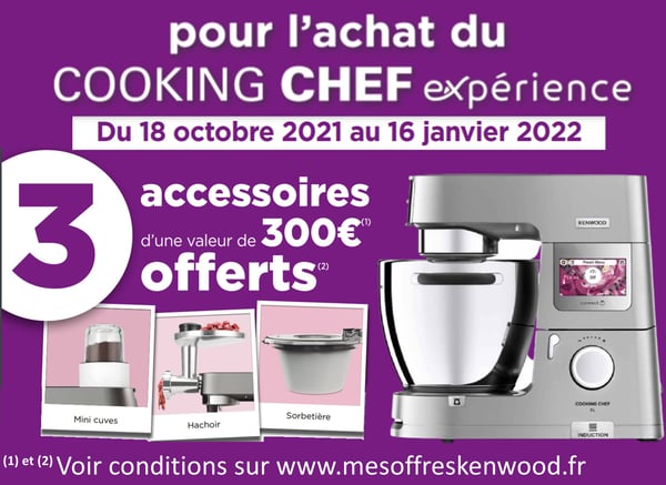 Bons Plans Kenwood cook expert à Toulouse Boulanger Biganos - Arcachon