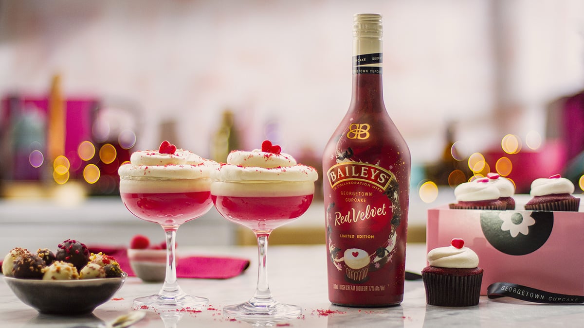 Baileys Red Velvet Cupcake Martini