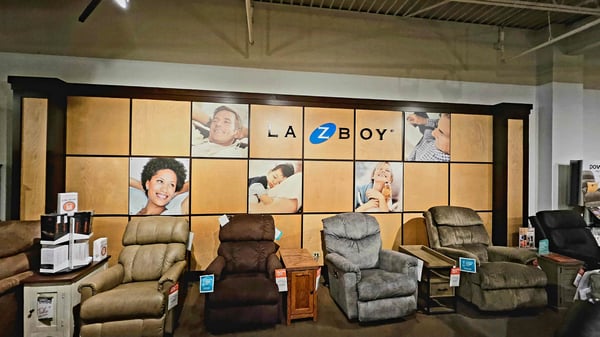 Minnetonka Slumberland Furniture La-Z-Boy section