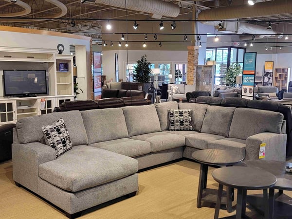 Des Moines Slumberland Furniture sectional