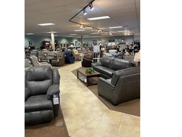 Slumberland Furniture Store in Decorah,  IA - Showroom Recliners